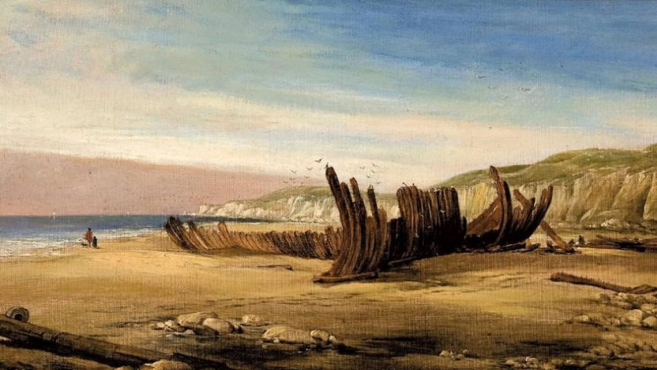Image is a painting by Thomas Clark